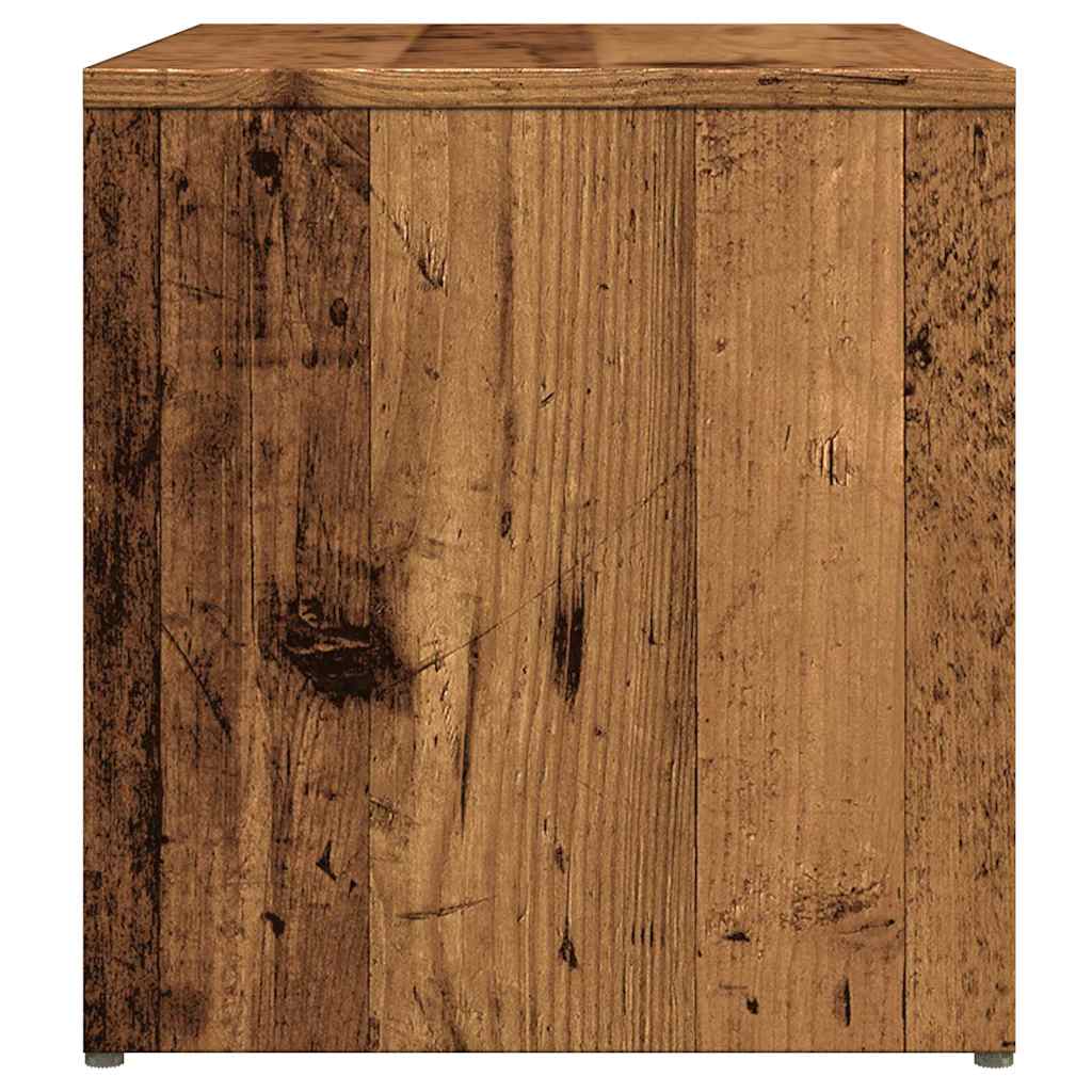vidaXL Beistelltisch Altholz-Optik 59x36x38 cm Holzwerkstoff