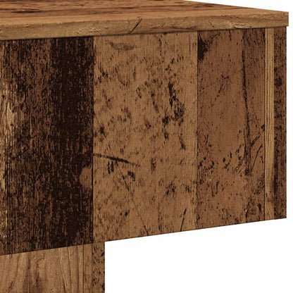 vidaXL Table basse aspect bois de récupération 60x60x31,5 cm bois d'ingénierie