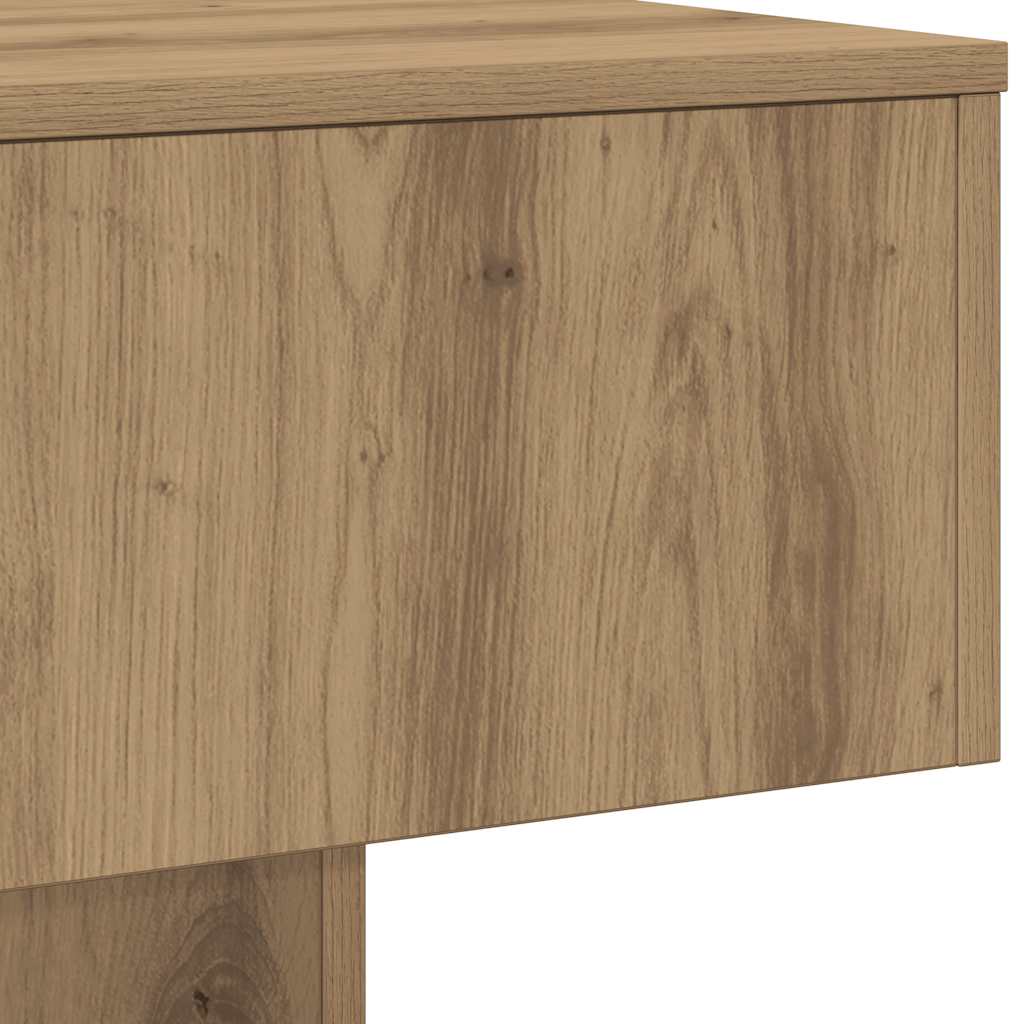 vidaXL Couchtisch Artisan-Eiche 60x60x31,5 cm Holzwerkstoff