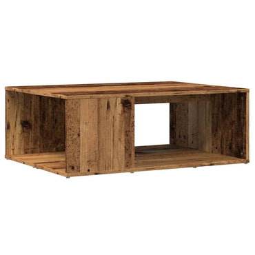 vidaXL Table basse aspect bois de récupération 90x67x33 cm Bois d'ingénierie
