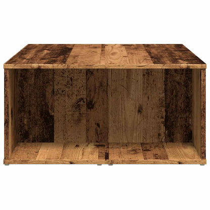 vidaXL Table basse aspect bois de récupération 90x67x33 cm Bois d'ingénierie