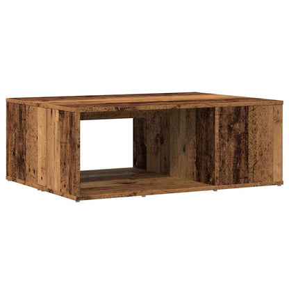vidaXL Table basse aspect bois de récupération 90x67x33 cm Bois d'ingénierie