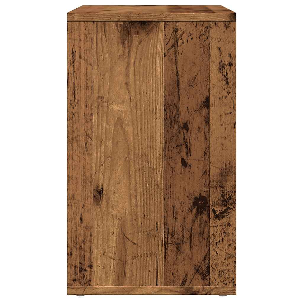 vidaXL Beistelltisch Altholz-Optik 50x30x50 cm Holzwerkstoff