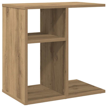 vidaXL Table d'appoint Chêne Artisan 50x30x50 cm Bois d'ingénierie