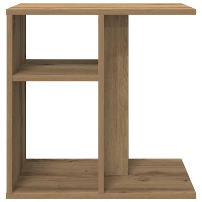 vidaXL Table d'appoint Chêne Artisan 50x30x50 cm Bois d'ingénierie