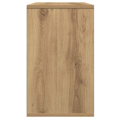 vidaXL Table d'appoint Chêne Artisan 50x30x50 cm Bois d'ingénierie