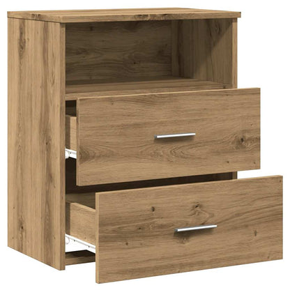 vidaXL Nachttisch Artisan-Eiche 50x32x60 cm Holzwerkstoff