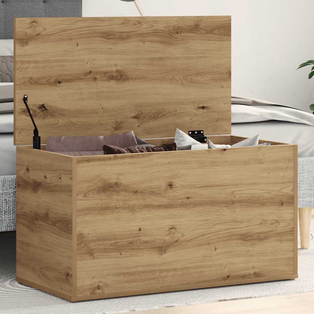 Aufbewahrungstruhe Artisan-Eiche 84x42x46 cm Holzwerkstoff