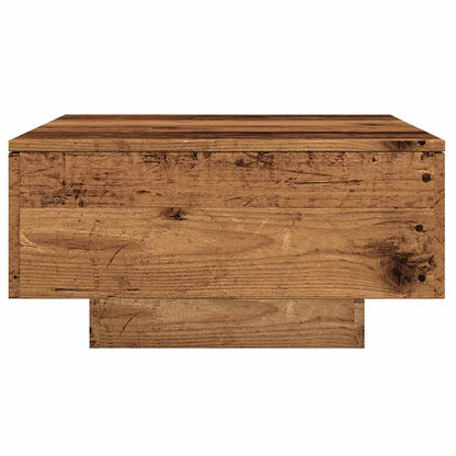 vidaXL Table basse aspect bois de récupération 90x60x31 cm Bois d'ingénierie