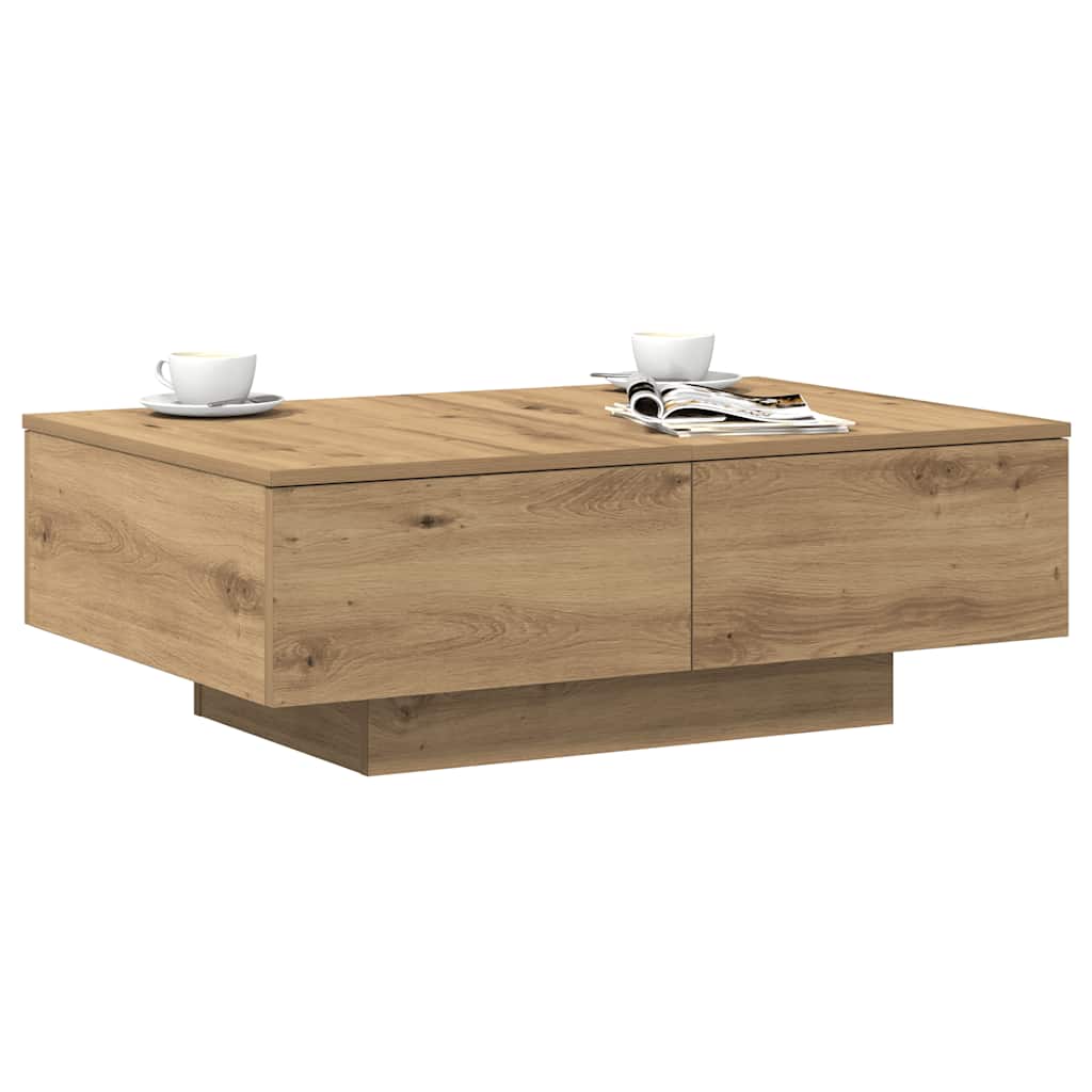 Couchtisch Artisan-Eiche 90x60x31 cm Holzwerkstoff