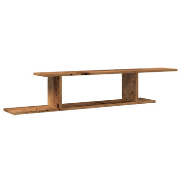vidaXL Étagère murale TV aspect bois de récupération 125x18x23 cm en bois d'ingénierie