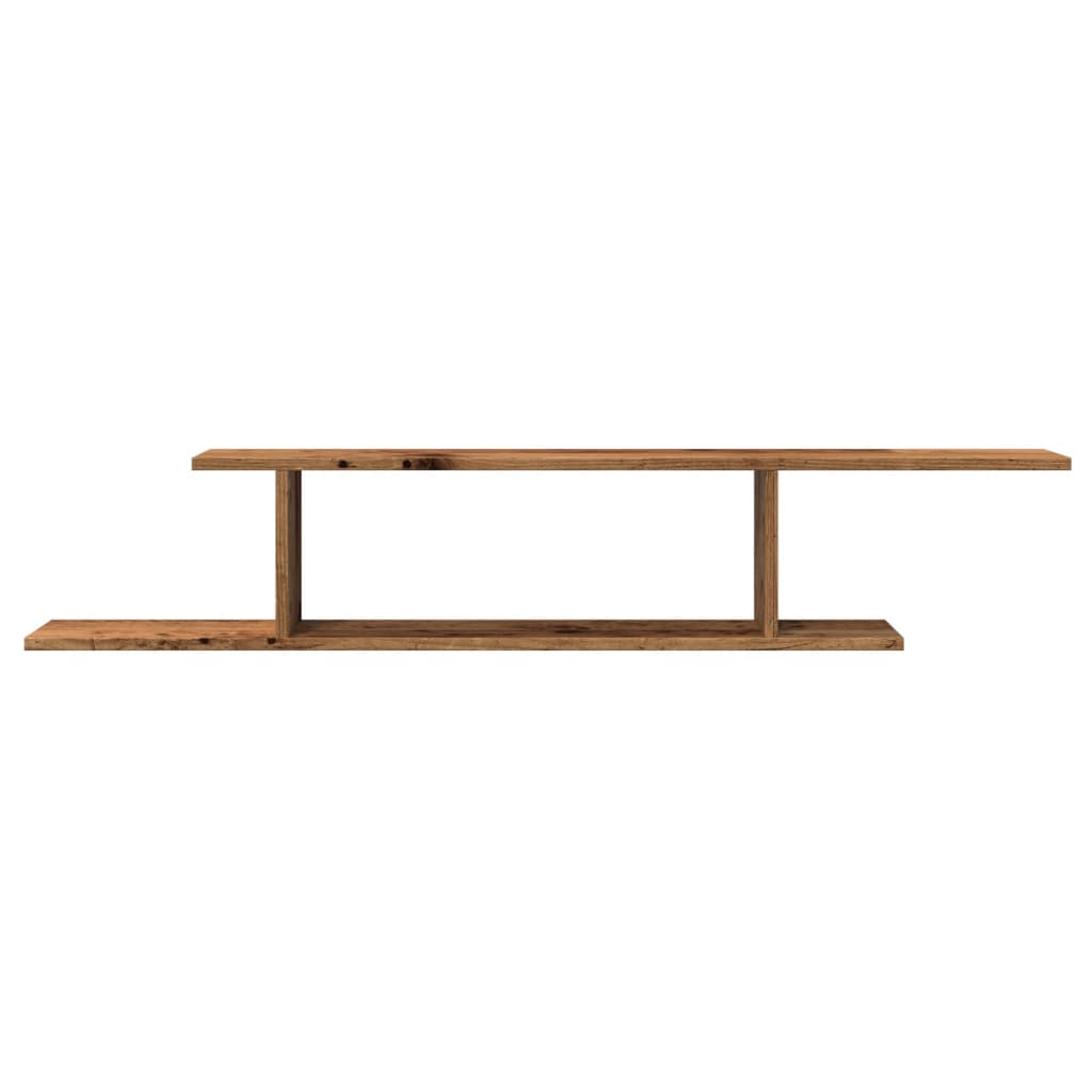 vidaXL Étagère murale TV aspect bois de récupération 125x18x23 cm en bois d'ingénierie