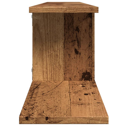 vidaXL Étagère murale TV aspect bois de récupération 125x18x23 cm en bois d'ingénierie