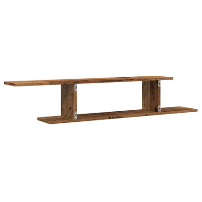 vidaXL Étagère murale TV aspect bois de récupération 125x18x23 cm en bois d'ingénierie