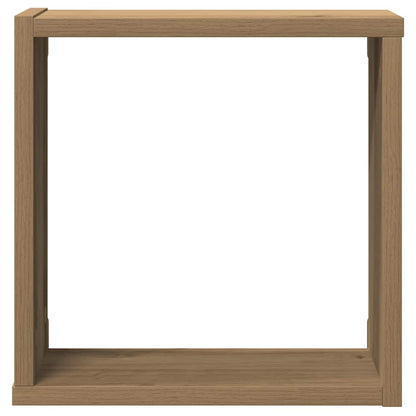 vidaXL Étagères murales cubes 6 pcs Chêne artisan 30x15x30 Bois d'ingénierie