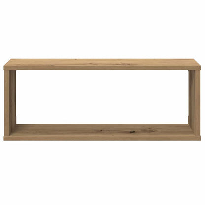 Würfel-Wandregale 2 Stk. Artisan-Eiche 60x15x23 Holzwerkstoff