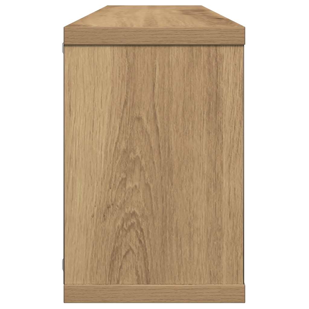 vidaXL Étagères murales 6 pcs Chêne artisan 60x15x23 cm Bois d'ingénierie