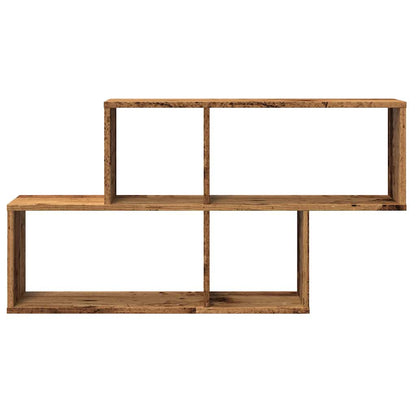 vidaXL Wandregal Altholz-Optik 100x18x53 cm Holzwerkstoff