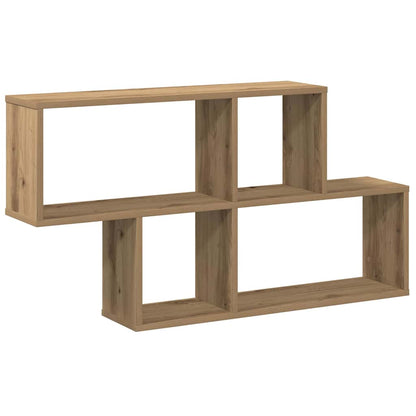 vidaXL Wandregal Artisan-Eiche 100x18x53 cm Holzwerkstoff