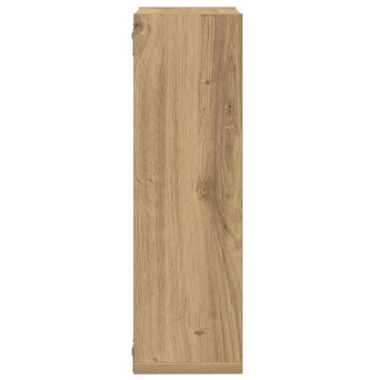 vidaXL Wandregale 2 Stk. Artisan-Eiche 50x15x50 Holzwerkstoff