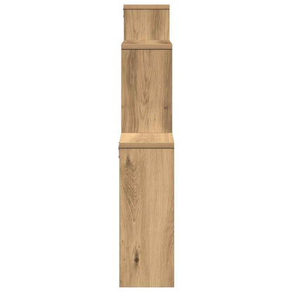 vidaXL Wandregal Artisan-Eiche 80x15x78,5 cm Holzwerkstoff