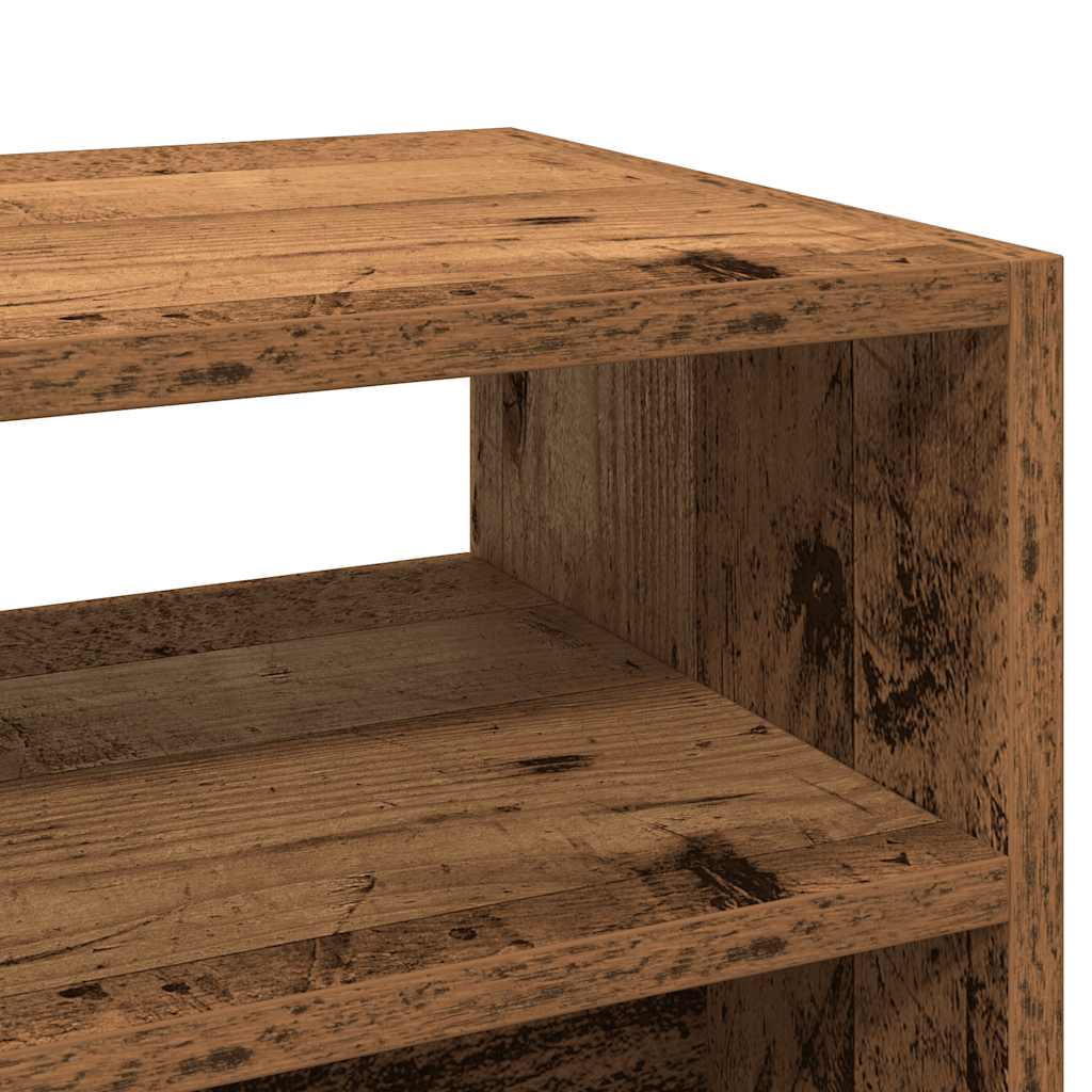 vidaXL Konsolentisch Altholz-Optik 78x30x80 cm Holzwerkstoff