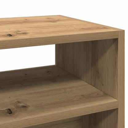 vidaXL Konsolentisch Artisan-Eiche 78x30x80 cm Holzwerkstoff