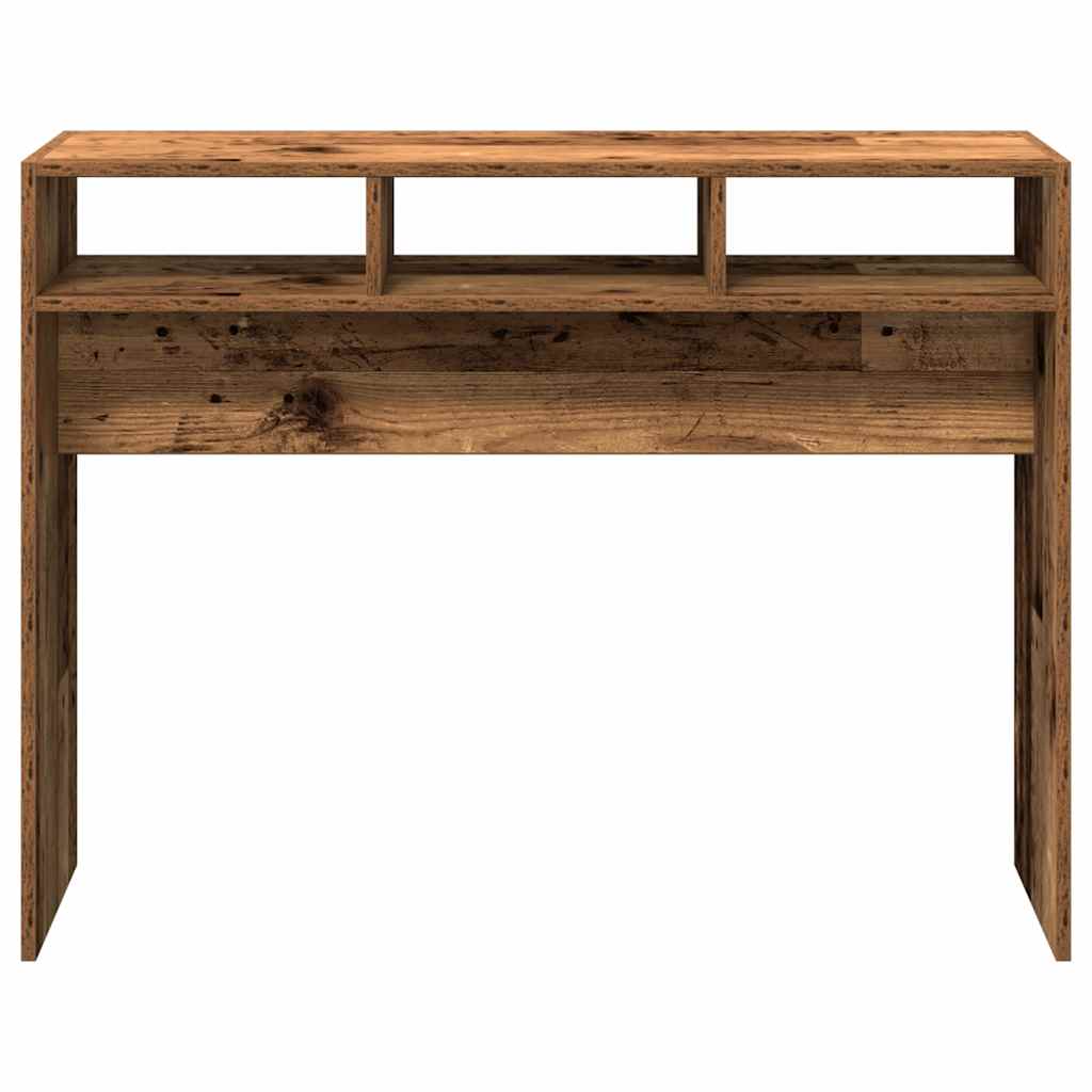 vidaXL Konsolentisch Altholz-Optik 105x30x80 cm Holzwerkstoff