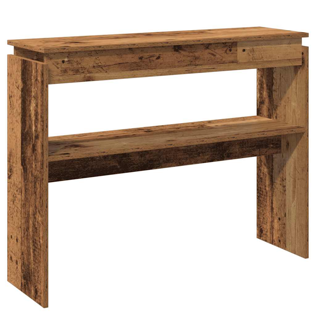 vidaXL Konsolentisch Altholz-Optik 102x30x80 cm Holzwerkstoff