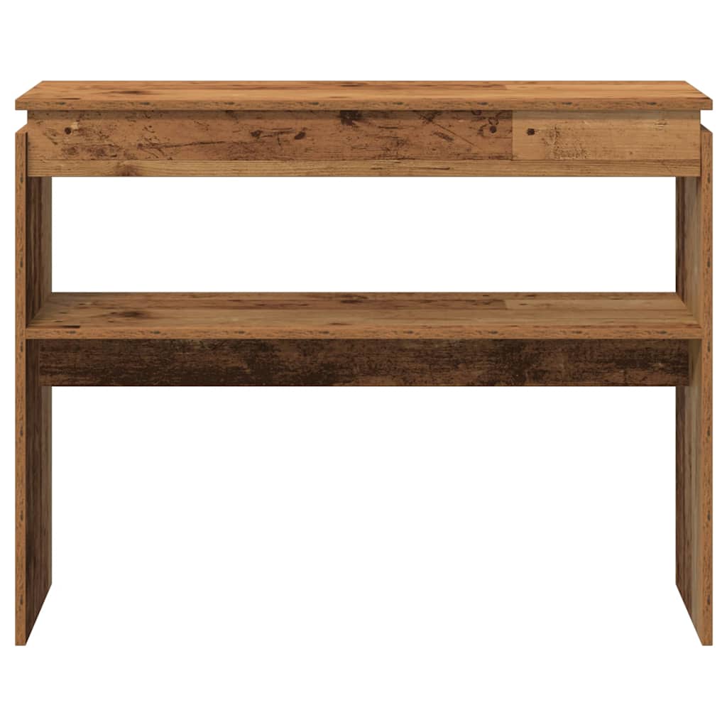 vidaXL Konsolentisch Altholz-Optik 102x30x80 cm Holzwerkstoff