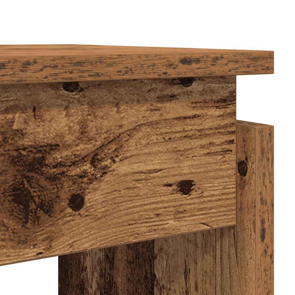 vidaXL Konsolentisch Altholz-Optik 102x30x80 cm Holzwerkstoff