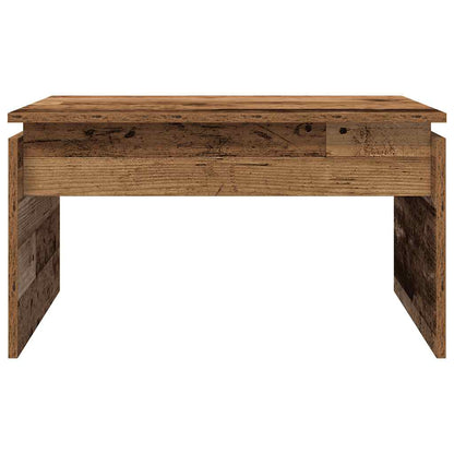 vidaXL Table basse aspect bois de récupération 68x50x38 cm Bois d'ingénierie
