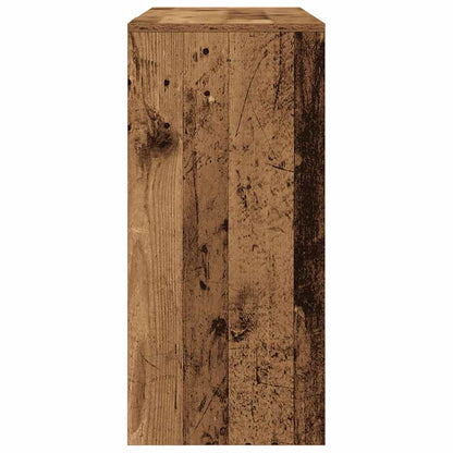 vidaXL Bureau aspect bois de récupération 102,5x35x75 cm en bois d'ingénierie