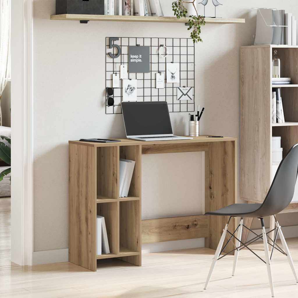 vidaXL Bureau chêne artisanat 102,5x35x75 cm en bois d'ingénierie