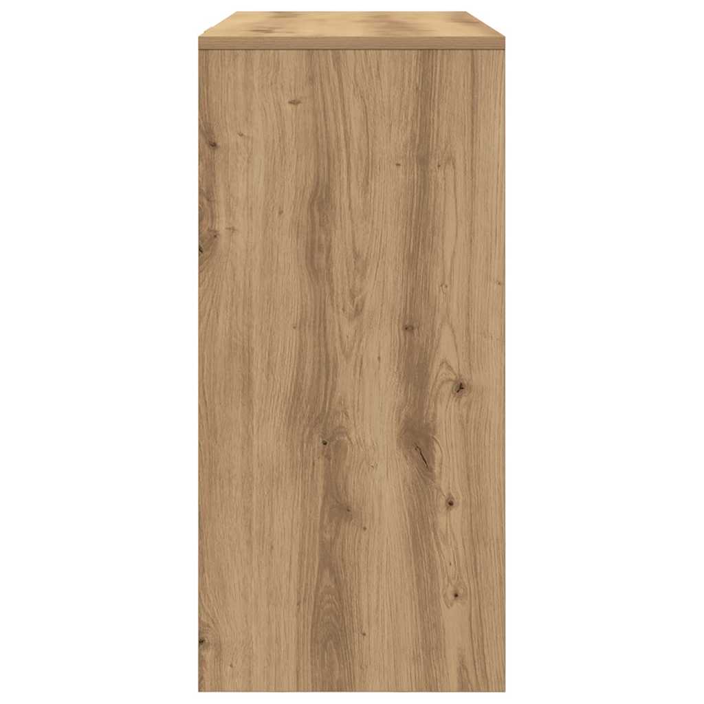 vidaXL Bureau chêne artisanat 102,5x35x75 cm en bois d'ingénierie
