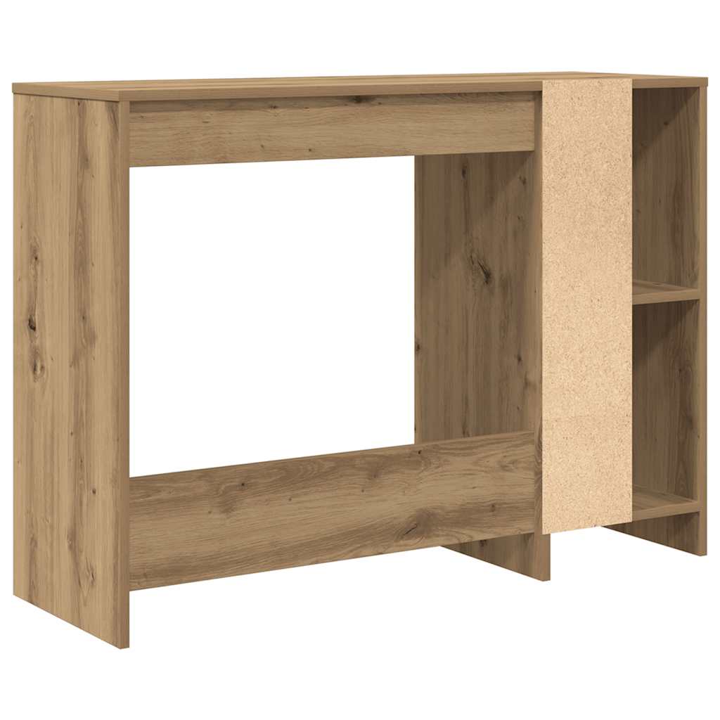 vidaXL Bureau chêne artisanat 102,5x35x75 cm en bois d'ingénierie