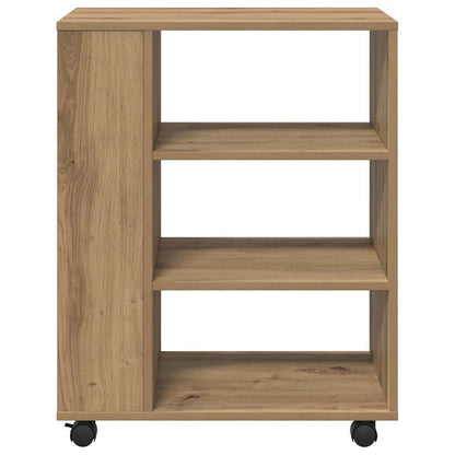 vidaXL Caisson de bureau chêne artisan 60x35x75 cm Aggloméré