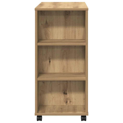 vidaXL Caisson de bureau chêne artisan 60x35x75 cm Aggloméré