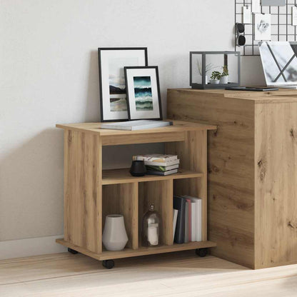 Rollcontainer Artisan-Eiche 60x45x60 cm Holzwerkstoff