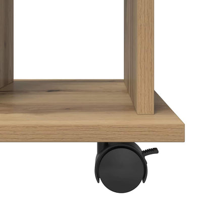 Rollcontainer Artisan-Eiche 60x45x60 cm Holzwerkstoff