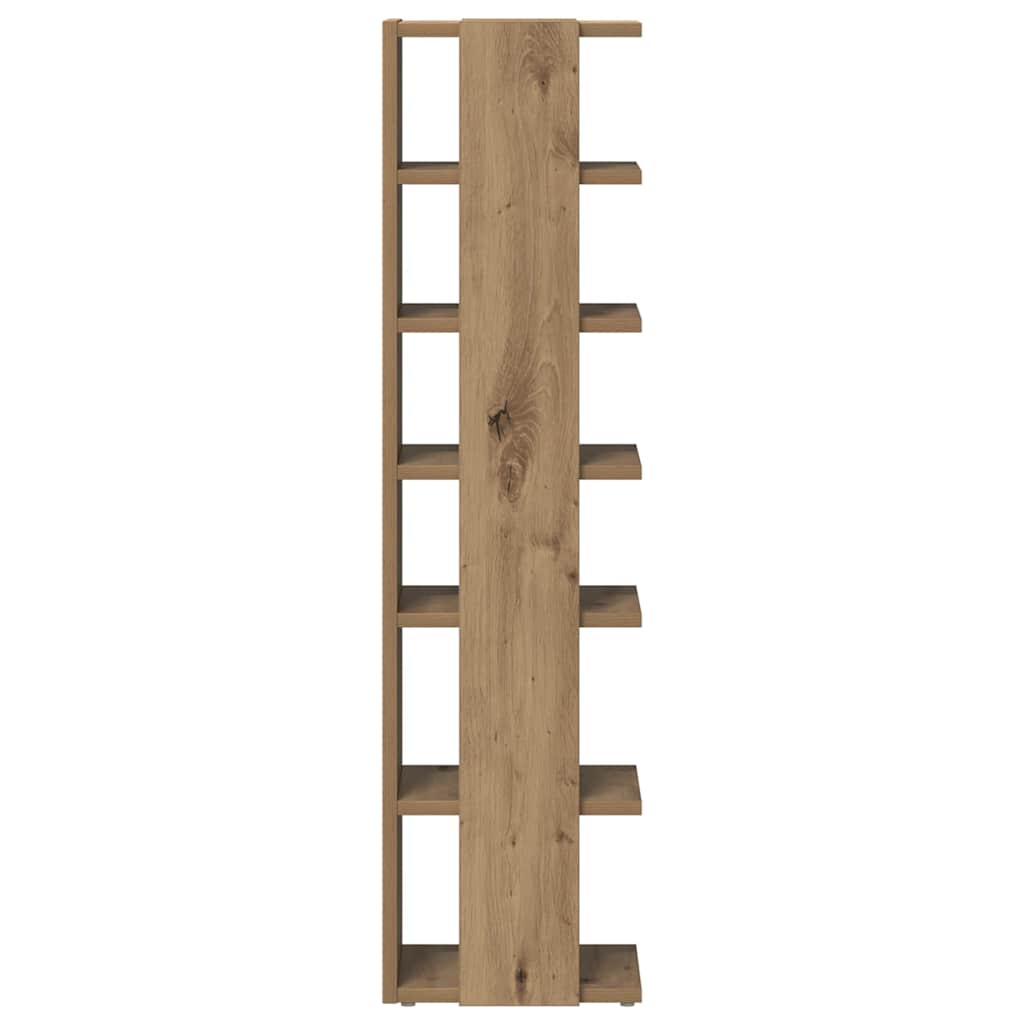 Schuhschränke 2 Stk. Artisan-Eiche 28x27x102 cm Holzwerkstoff