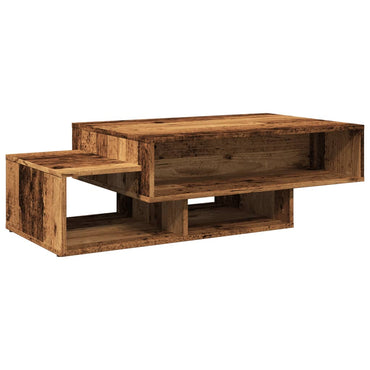 vidaXL Table basse aspect bois de récupération 105x55x32 cm Bois d'ingénierie