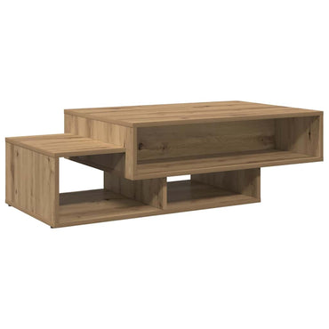 vidaXL Table basse chêne artisan 105x55x32 cm bois d'ingénierie