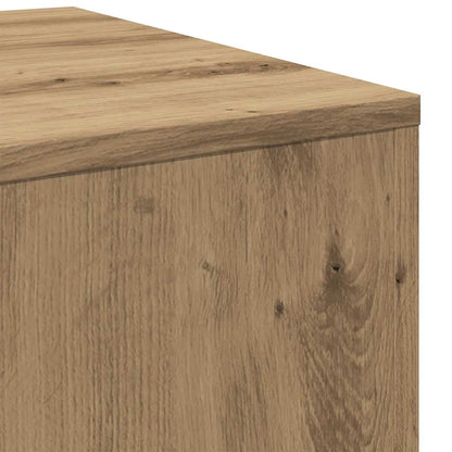 vidaXL Tables d'appoint 3 pcs Chêne artisannel Bois d'ingénierie