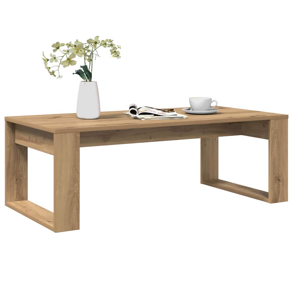 Couchtisch Artisan-Eiche 102x50x35 cm Holzwerkstoff