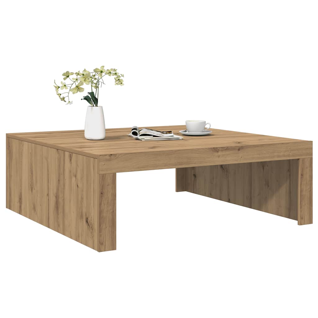 Couchtisch Artisan-Eiche 100x100x35 cm Holzwerkstoff