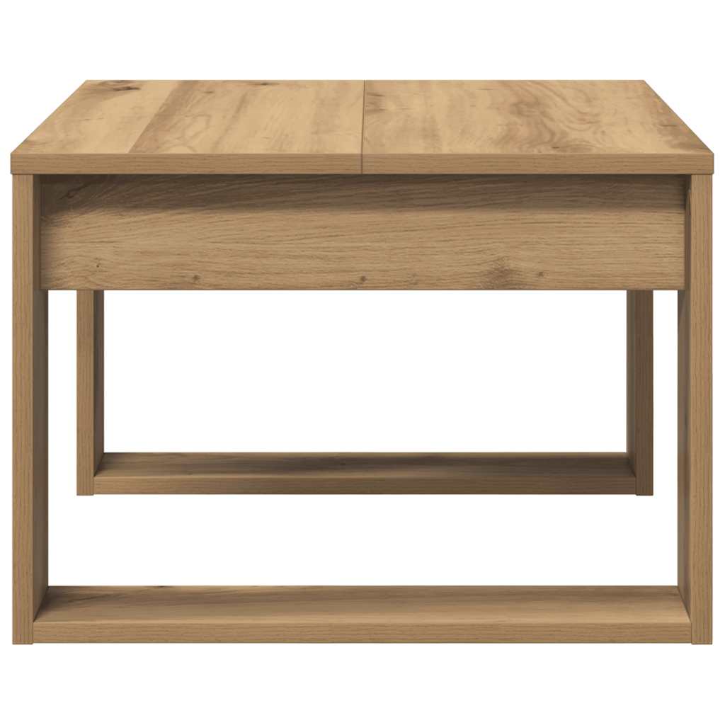 vidaXL Beistelltisch Artisan-Eiche 50x50x35 cm Holzwerkstoff