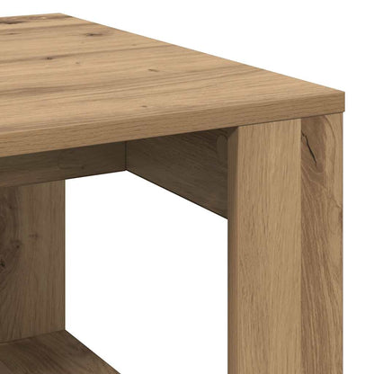 vidaXL Beistelltisch Artisan-Eiche 50x50x35 cm Holzwerkstoff