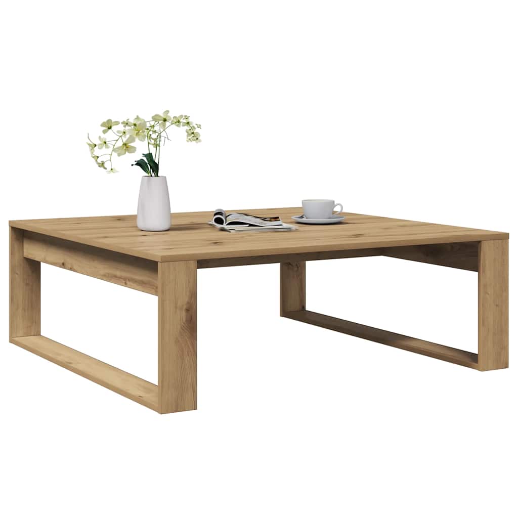 Couchtisch Artisan-Eiche 100x100x35 cm Holzwerkstoff