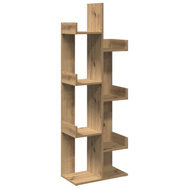 vidaXL Bücherregal Artisan-Eiche 48x25,5x140 cm Holzwerkstoff